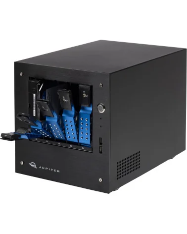 OWC Jupiter Mini 20TB | Serveur NAS RAID 5x 4TB SATA HDD, RJ45 10GbE, 1GbE, USB