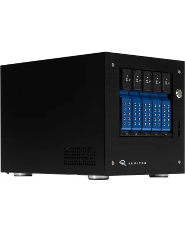 OWC Jupiter Mini 20TB | NAS Server RAID 5x 4TB SATA HDD, RJ45 10GbE, 1GbE, USB