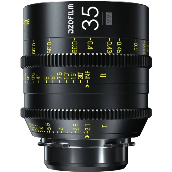 DZOFilm Vespid Prime 8-Lens Kit (16 T2.8 + 25/35/50/75/100/125 T2.1 + Macro 90 T2.8) PL & EF | Full Frame Cine Lenses