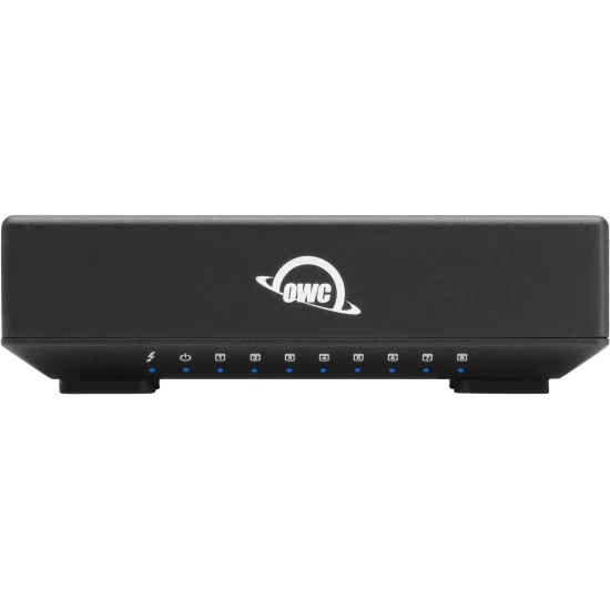 OWC ThunderBlade X8 16TB | Disque Dur RAID 8x 2TB NVMe M.2 SSD, Thunderbolt 3, USB-C