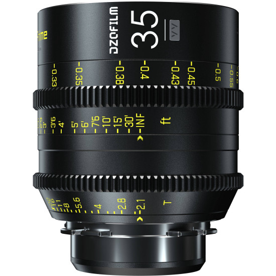 DZOFilm Vespid Prime 10-Lens Kit (16 T2.8 + 21/25/35/40/50/75/100/125 T2.1 + Macro 90) PL EF | Objectifs Cinéma Plein format