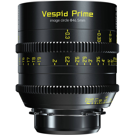 DZOFilm Vespid Prime 10-Lens Kit (16 T2.8 + 21/25/35/40/50/75/100/125 T2.1 + Macro 90) PL EF | Full Frame Cine Lenses