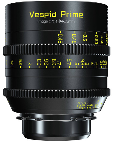 DZOFilm Vespid Prime 10-Lens Kit (16 T2.8 + 21/25/35/40/50/75/100/125 T2.1 + Macro 90) PL EF | Objectifs Cinéma Plein format