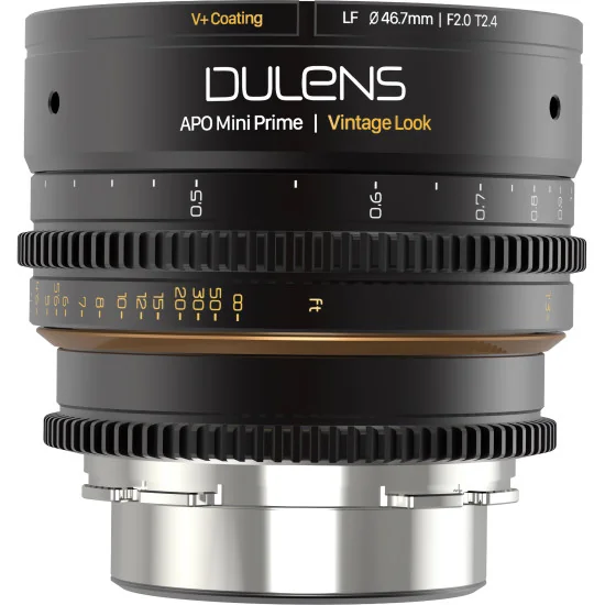 Dulens APO Mini Prime 31mm T2.4 PL Mount | Full Frame Cinema Lens