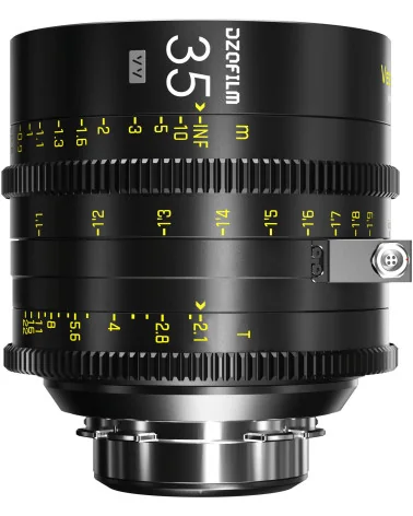 DZOFilm Vespid Cyber 35mm T2.1 PL & EF Mount (VV/FF) | Full Frame Cine Lens with Data Interface