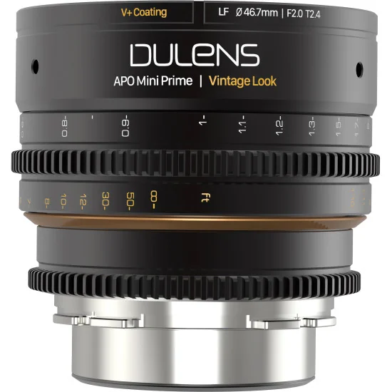 Dulens APO Mini Prime 43mm T2.4 PL Mount | Full Frame Cinema Lens