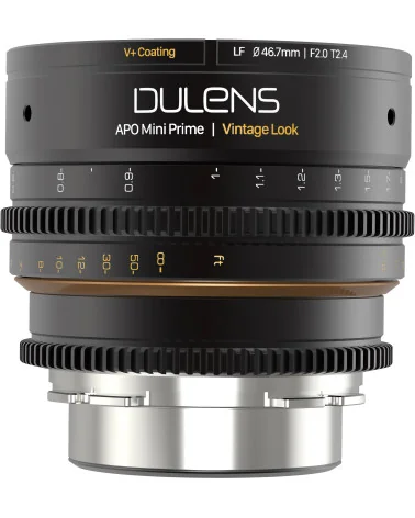 Dulens APO Mini Prime 43mm T2.4 PL Mount | Full Frame Cinema Lens