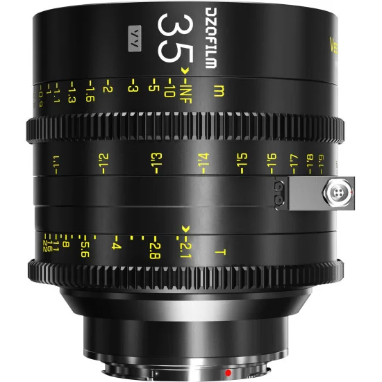 DZOFilm Vespid Cyber 35mm T2.1 PL & EF Mount (VV/FF) | Full Frame Cine Lens with Data Interface