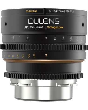 Dulens APO Mini Prime 58mm T2.4 PL Mount | Full Frame Cinema Lens