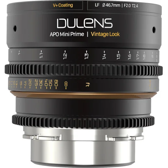 Dulens APO Mini Prime 85mm T2.4 PL Mount | Full Frame Cinema Lens