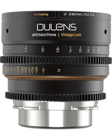 Dulens APO Mini Prime 85mm T2.4 PL Mount | Full Frame Cinema Lens