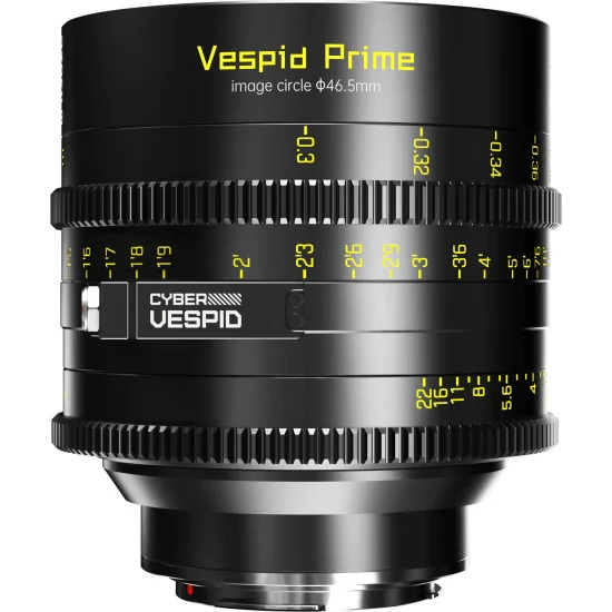 DZOFilm Vespid Cyber 35mm T2.1 PL & EF Mount (VV/FF) | Full Frame Cine Lens with Data Interface