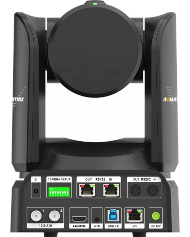 AVMATRIX EAGLE P30-12G-NDI | Caméra PTZ, 30x Zoom, HDMI, 12G-SDI, NDI|HX3, PoE