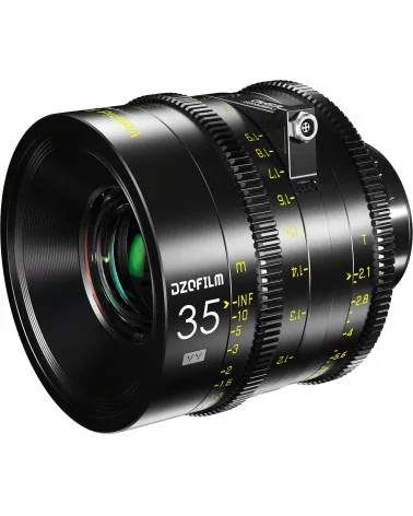 DZOFilm Vespid Cyber 35mm T2.1 PL & EF Mount (VV/FF) | Full Frame Cine Lens with Data Interface