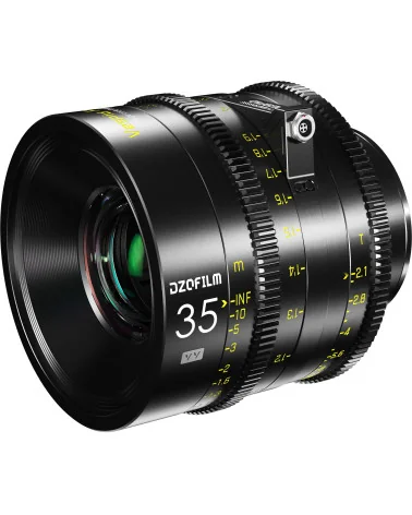 DZOFilm Vespid Cyber 35mm T2.1 PL & EF Mount (VV/FF) | Full Frame Cine Lens with Data Interface