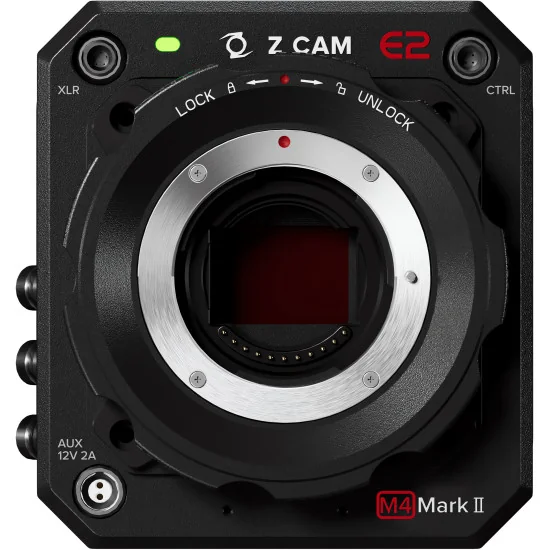 Z-CAM E2-M4 Mark II | 4K Cinema Camera, 4/3", MFT Mount, HDMI, SDI, PoE, Streaming