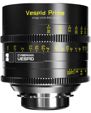 DZOFilm Vespid Cyber 50mm T2.1 PL & EF Mount (VV/FF) | Full Frame Cine Lens with Data Interface
