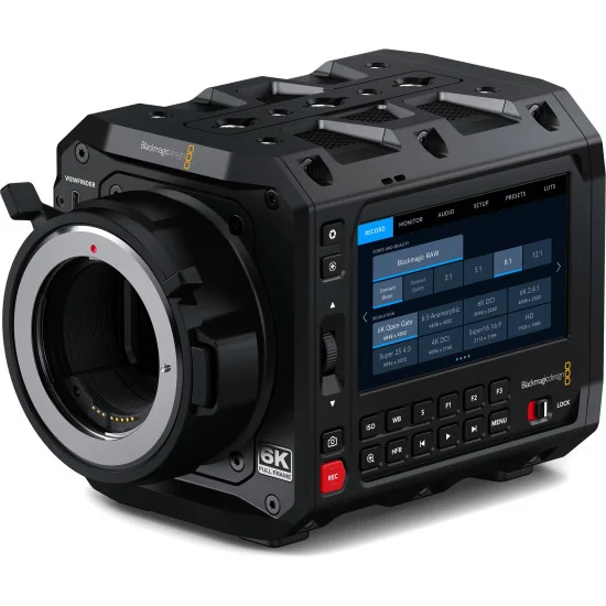 Blackmagic Design PYXIS 6K EF Mount | Caméra cinéma, Plein format, 12G-SDI, Streaming