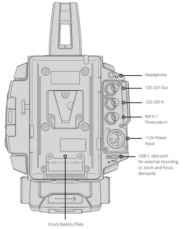 Blackmagic Design URSA Broadcast G2 Caméra