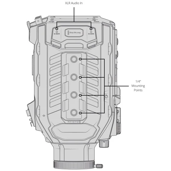 Blackmagic Design URSA Broadcast G2 Caméra