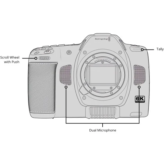 Blackmagic Design Cinema Camera 6K Caméra