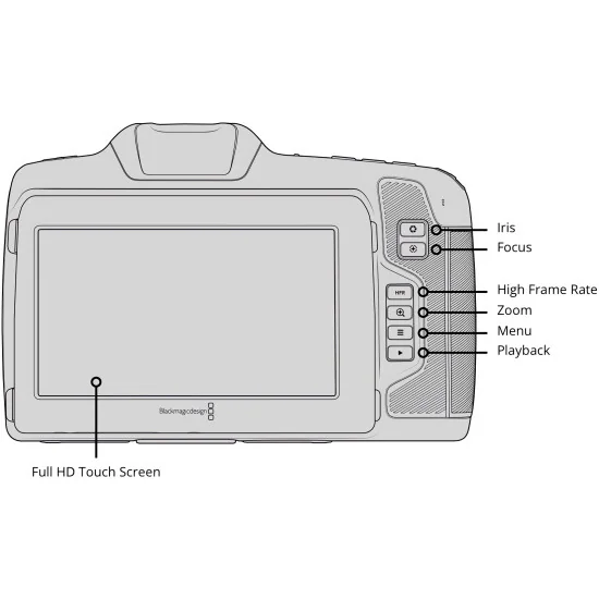 Blackmagic Design Cinema Camera 6K Caméra