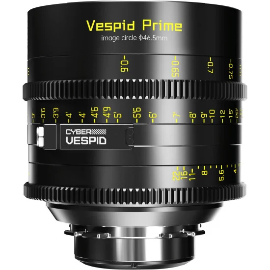 DZOFilm Vespid Cyber 75mm T2.1 PL & EF Mount (VV/FF) | Full Frame Cine Lens with Data Interface