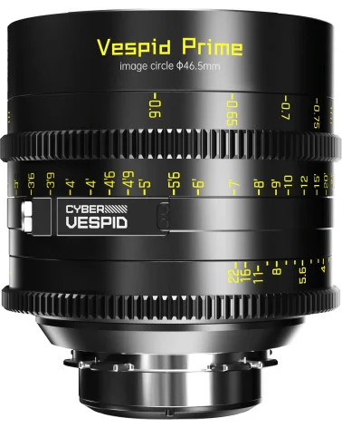 DZOFilm Vespid Cyber 75mm T2.1 PL & EF Mount (VV/FF) | Full Frame Cine Lens with Data Interface