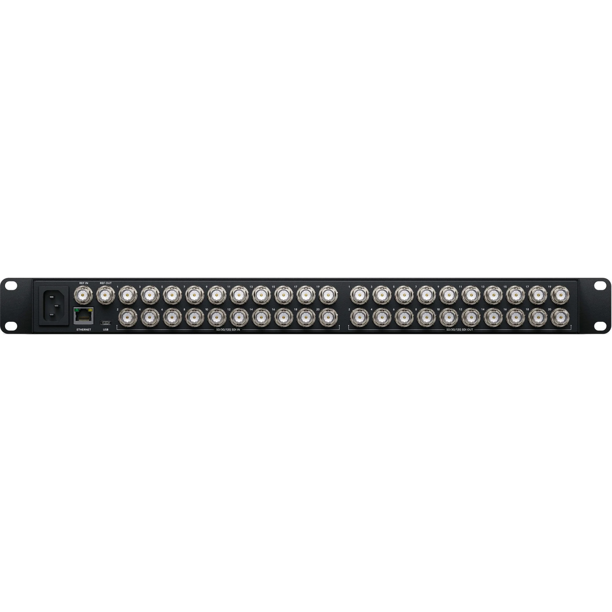 Blackmagic Design Videohub 20x20 12G | Zero-Latency 12G-SDI Router