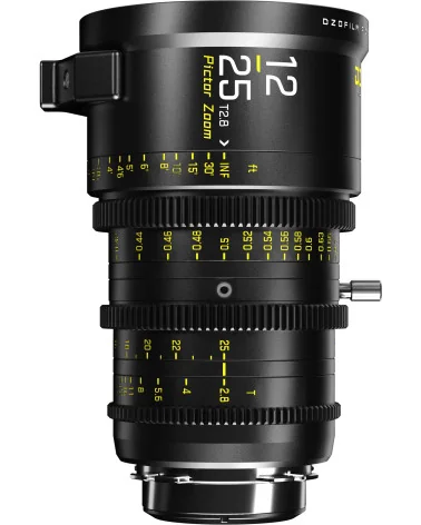 DZOFilm Pictor Zoom 12-25mm T2.8 Black PL & EF Mount (S35) | Parfocal Cine Lens for Super 35mm