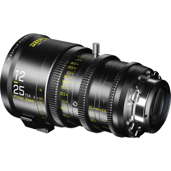 DZOFilm Pictor Zoom 12-25mm T2.8 Black PL & EF Mount (S35) | Parfocal Cine Lens for Super 35mm