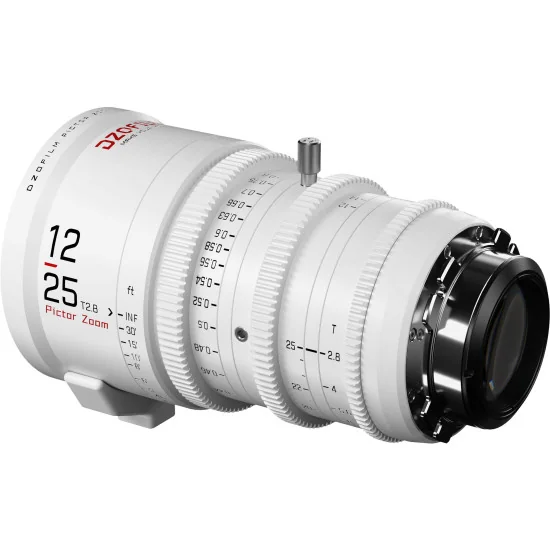 DZOFilm Pictor Zoom 12-25mm T2.8 White PL & EF Mount (S35) | Objectif Cinéma parfocal Super 35mm