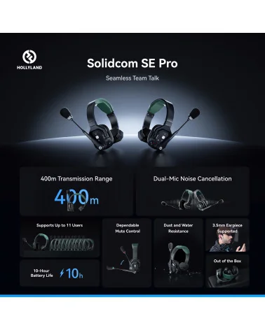 Hollyland Solidcom SE Pro 6S Wireless Intercom System