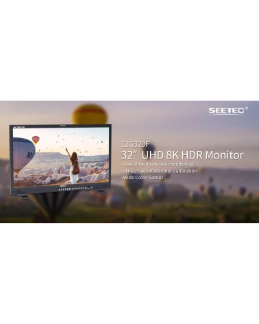 SEETEC 12G320F 32" Moniteur de studio