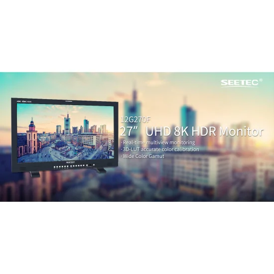 SEETEC 12G270F 27" Moniteur de studio