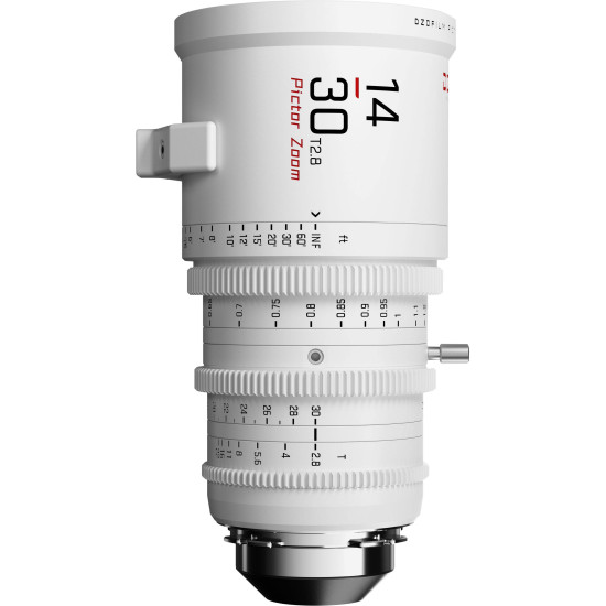DZOFilm Pictor Zoom 14-30mm T2.8 White PL & EF Mount (S35) | Parfocal Cine Lens for Super 35mm