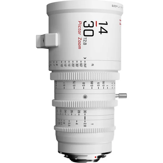 DZOFilm Pictor Zoom 14-30mm T2.8 White PL & EF Mount (S35) | Parfocal Cine Lens for Super 35mm