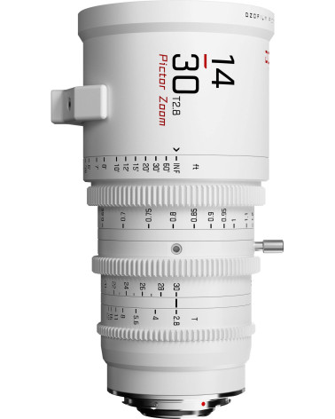 DZOFilm Pictor Zoom 14-30mm T2.8 White PL & EF Mount (S35) | Parfocal Cine Lens for Super 35mm