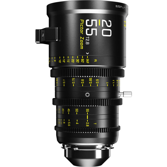 DZOFilm Pictor Zoom 20-55mm T2.8 Black PL & EF Mount (S35) | Parfocal Cine Lens for Super 35mm