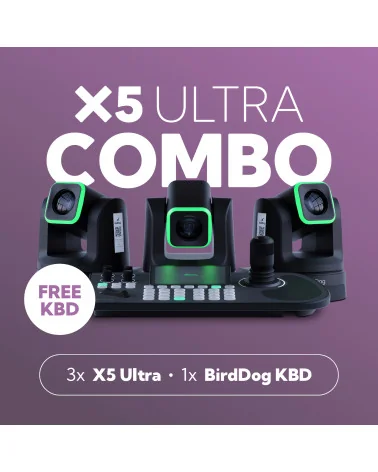 BirdDog X5 Ultra Combo Black Caméras PTZ