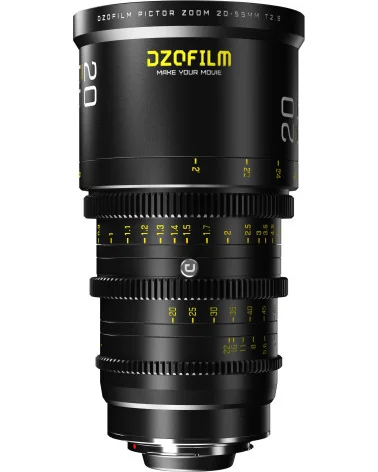 DZOFilm Pictor Zoom 20-55mm T2.8 Black PL & EF Mount (S35)