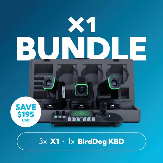 BirdDog X1 Bundle Black Caméras PTZ