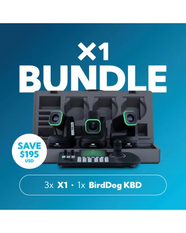 BirdDog X1 Bundle Black Caméras PTZ