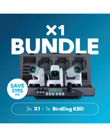 BirdDog X1 Bundle White Caméras PTZ