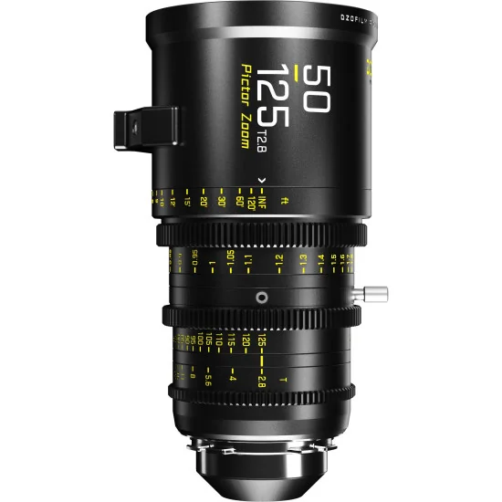 DZOFilm Pictor Zoom 50-125mm T2.8 Black PL & EF Mount (S35) | Objectif Cinéma parfocal Super 35mm