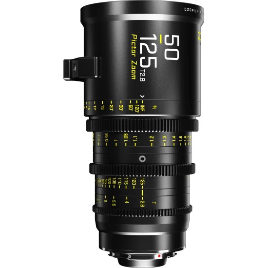 DZOFilm Pictor Zoom 50-125mm T2.8 Black PL & EF Mount (S35) | Objectif Cinéma parfocal Super 35mm