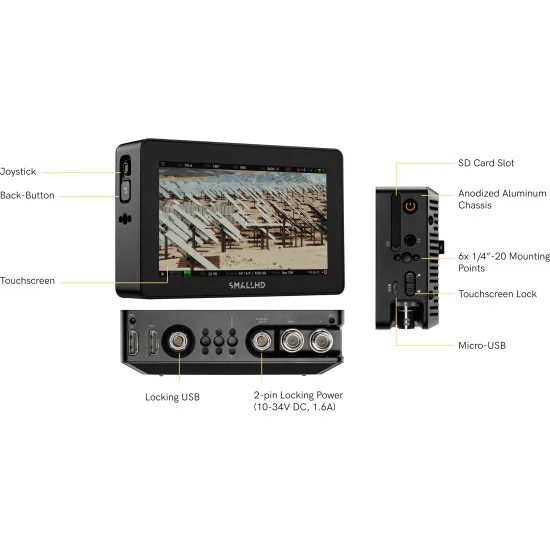 SmallHD Cine 5 Moniteur