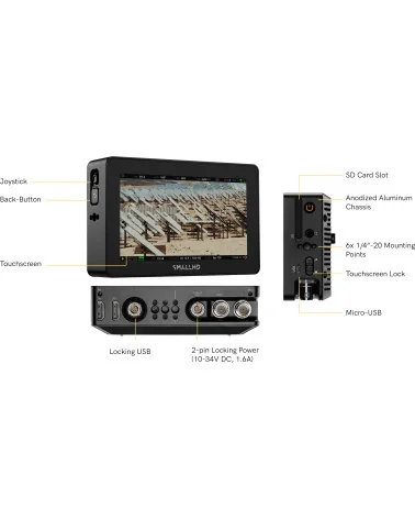 SmallHD Cine 5 Moniteur