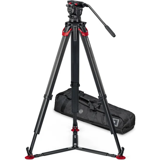 Sachtler System aktiv10 flowtech100 GS Trépied