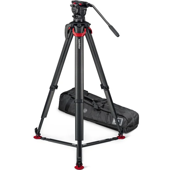 Sachtler System aktiv10 flowtech100 GS Trépied